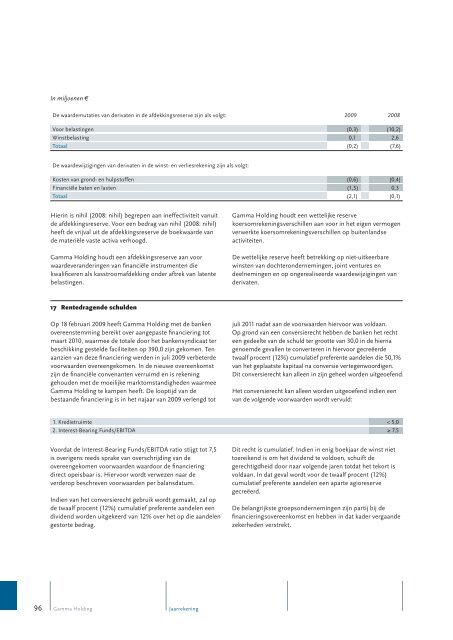 Jaarverslag 2009 - Alle jaarverslagen