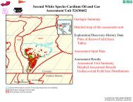 Second White Specks-Cardium Oil and Gas Assessment Unit ...