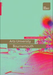 International Prospectus 2014-15.pdf - Arts University Bournemouth