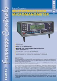 microprocessor micromanometer - IPPN Measurements & Controls