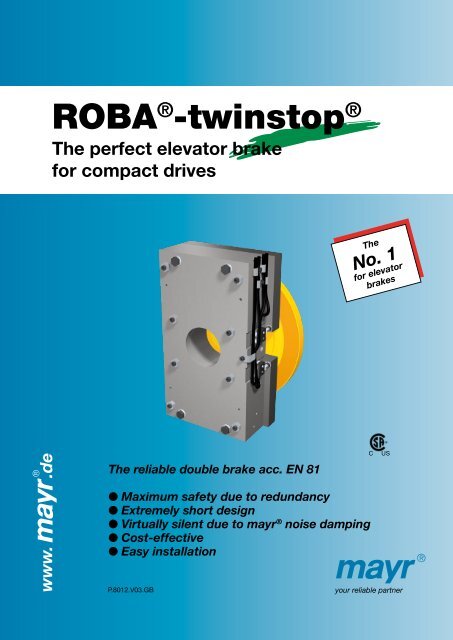 ROBA®-twinstop® - Mayr