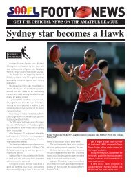 SAAFL Footy News - Vol 6 (High Resolution)