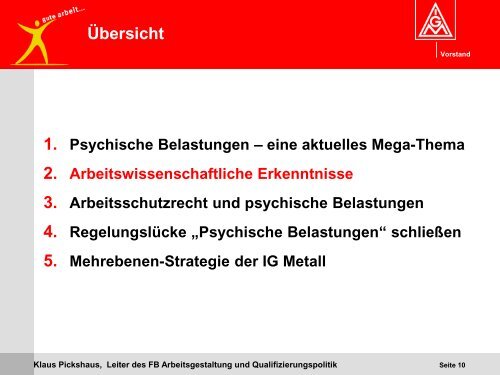 Psychische Belastungen bei der Arbeit aus Arbeitnehmersicht