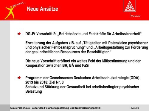 Psychische Belastungen bei der Arbeit aus Arbeitnehmersicht