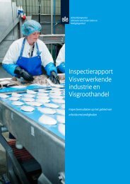 Arbeidsomstandigheden in de Visverwerkende ... - Inspectie SZW