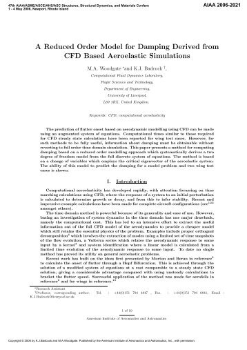 AIAA Paper 2006-2021 - CFD4Aircraft