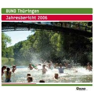 Jahresbericht 2006 Teil 1 - BUND e.V. Landesverband ThÃ¼ringen