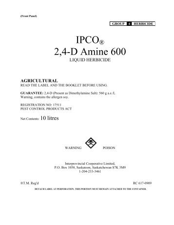 IPCO® 2,4-D Amine 600