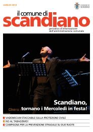 Luglio 2012 - Comune di Scandiano