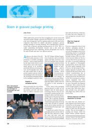 Boom in gravure package printing - European Rotogravure ...