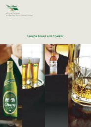 Annual Report 2006 - Thai Beverage Public Company Limited