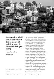 Intervention: (Self) Urbanization and the contours of political space ...