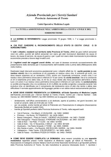 Azienda Provinciale per i Servizi Sanitari