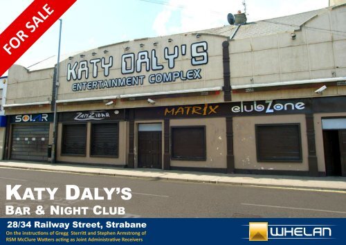 FOR SALE KATY DALY'S - Whelan