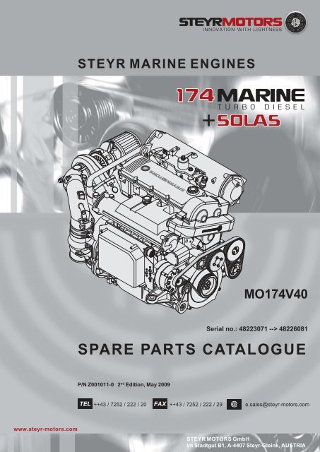 SPARE PARTS CATALOGUE - Steyr Motors
