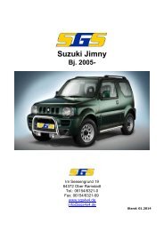 Jimny Typ FJ ab Bj. 2005 - SGS