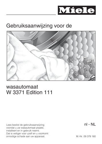 Miele W3370ED111 wasmachine - Wehkamp.nl