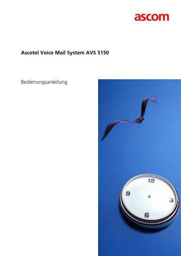 Ascotel Voice Mail System AVS 5150 ... - comforcom