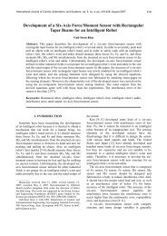 Development of a Six-Axis Force/Moment Sensor with ... - IJCAS