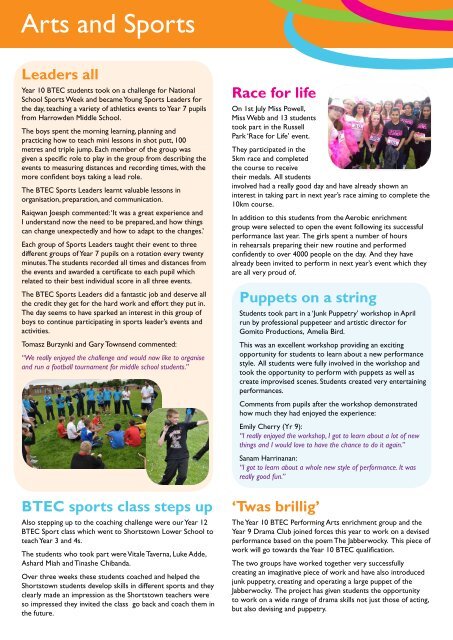 Newsletter Issue 13 - Bedford Academy