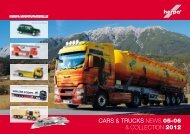 CARS & TRUCKS NEWS 05-06 & COLLECTION 2012 - Herpa
