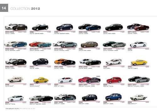 CARS & TRUCKS NEWS 05-06 & COLLECTION 2012 - Herpa