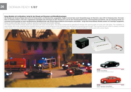 CARS & TRUCKS NEWS 05-06 & COLLECTION 2012 - Herpa