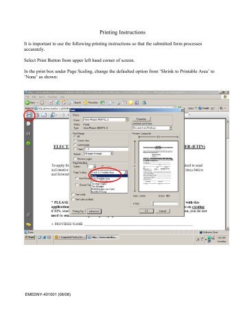 Provider Electronic/Paper Transmitter Identification ... - eMedNY