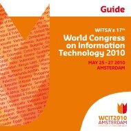 WCIT 2010 - WITSA