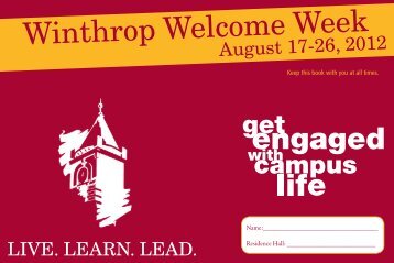 Winthrop Welcome Week - Winthrop University