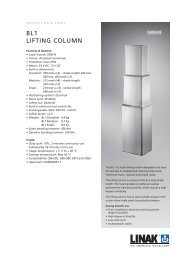BL1 LIFTING COLUMN - Linak