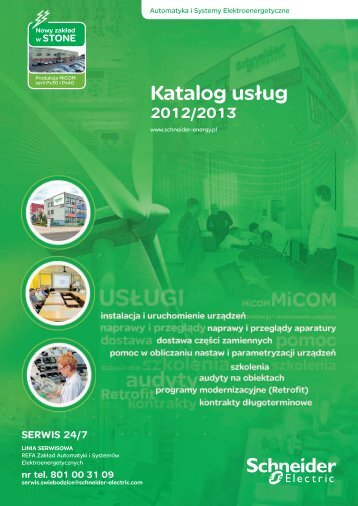 Katalog usÅug - Schneider Electric Energy Poland Sp. z o.o.