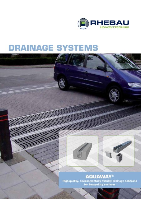 DRAINAGE SYSTEMS - Rhebau GmbH