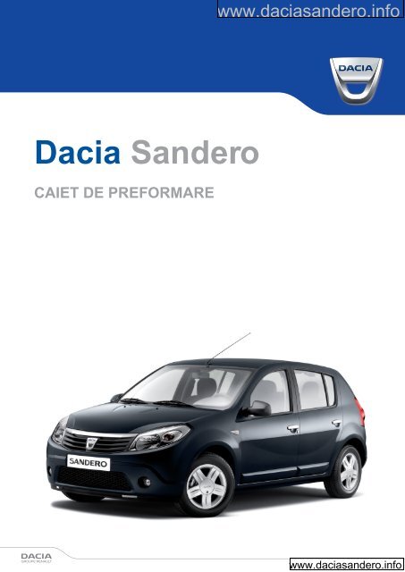 Download-Vizualizare brosura Dacia Sandero - E-transport.ro