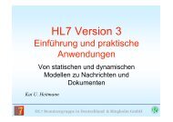 Teil 1 - HL7 Deutschland eV