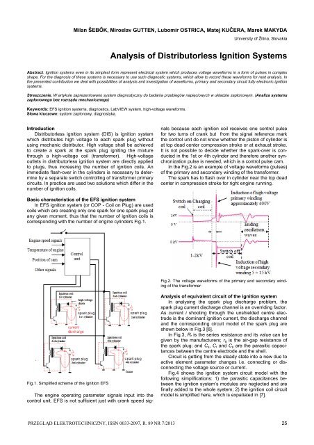 Distributorless ignition system deals