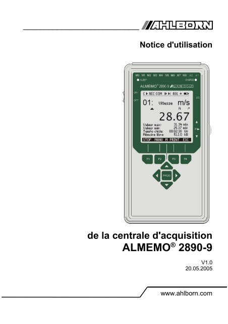 ALMEMOÃ‚Â® 2890-9 - Wimesure