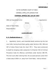 JUDGMENT in Criminal Appeal No. 143/2007 - Supreme Court of ...