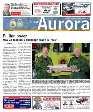 May 13 2013 - The Aurora Newspaper