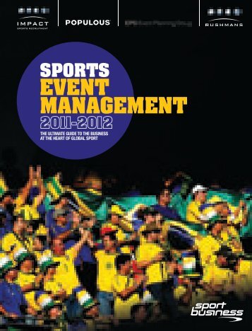 sports event management - FIFA/CIES International University Network