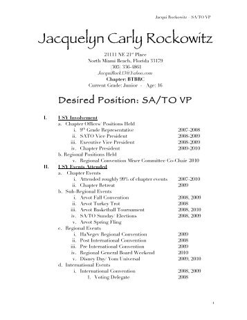 Jacqui Rockowitz