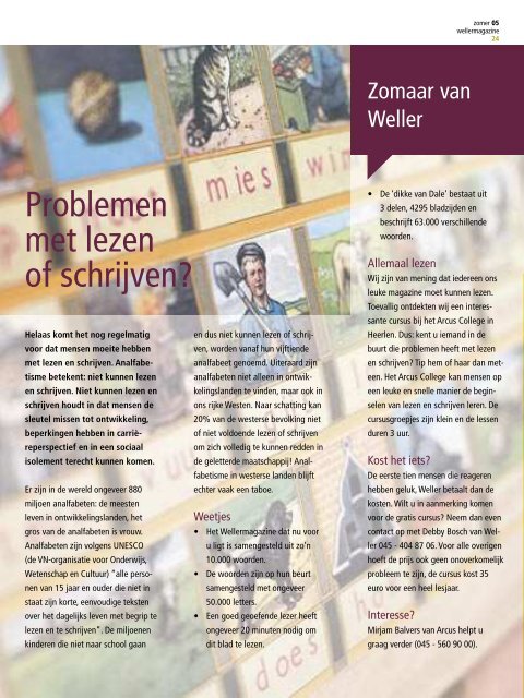 Nr 06 - 2005 - Zomerpret - Weller