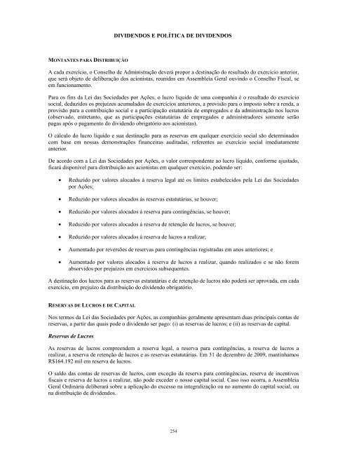 ECORODOVIAS - encerrada em 07/05/2010 - Banco do Brasil