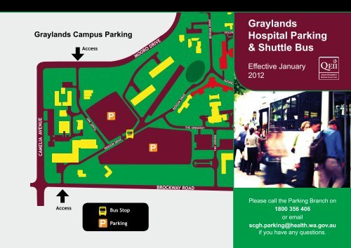 Graylands Hospital Parking & Shuttle Bus