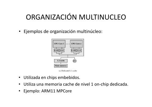 Procesadores multinucleo