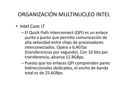 Procesadores multinucleo