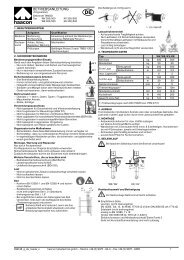 BETRIEBSANLEITUNG - Haacon.de
