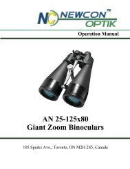 AN 25-125x80 Giant Zoom Binoculars - Newcon Optik