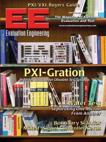 PXI-Gration Provides Solution for Obsolete Test Systems - Geotest