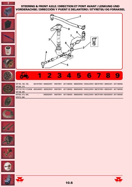 steering & front axle / direction et pont avant / lenkung und ...